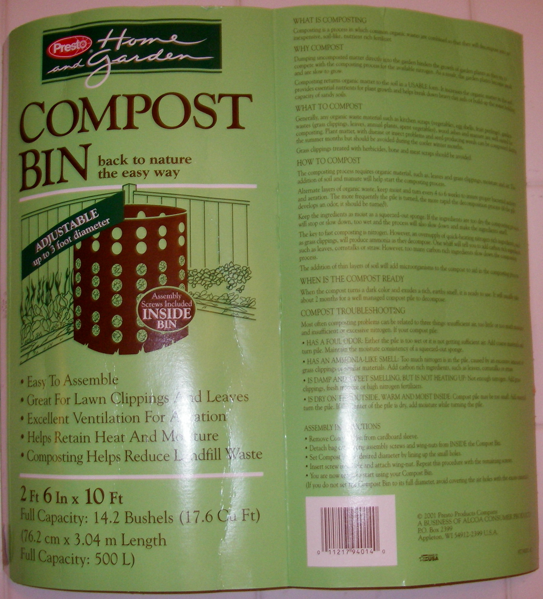 Information about bin 2.JPG" on cheap compost bin Davis